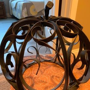 Cast iron pumpkin